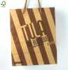 Promotional kraft paper shopping bag