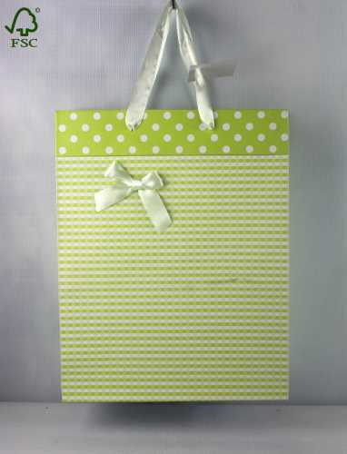 Promotional Colored paper shopping bag
