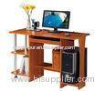 Artistic 15mm Melamine Board Cherry Wooden Office Computer Desk With Shelf DX-1107