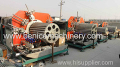 HDPE single wall winding pipe processing machine