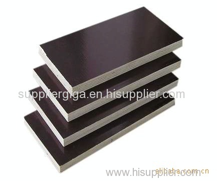 China GIGA construction materials film faced plywood price list