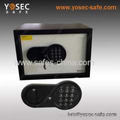 electronic mini home safe with digital safe lock/hidden mini safe storage