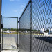 chain link fence and gate