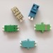 footprint type plastic fiber adapter