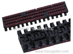 Low Backline Pressure plastic modular conveyor belt 1005 heavy duty roller conveyor chain