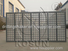 the Shale shaker screen drilling mud