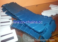 Flat top 4014 Plastic Table Top Conveyor Chain (25.4mm) pitch