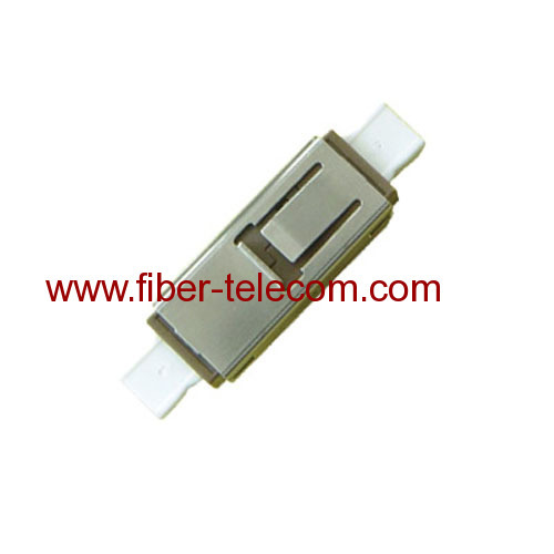 metallic fiber adapter with zirconia sleeve