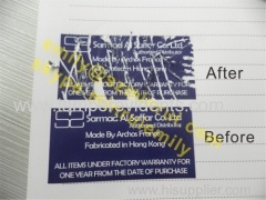 Custom Warranty Cannot Remove Warranty Seal Stickers,Print Fragile Self Destructible Labels with Company Name and Logo