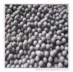 grinding steel forged balls for cement plant