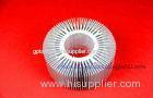 Silver Anodize 45 Watt Aluminum Heat Sinks Extrusions LED Light Heat Sink