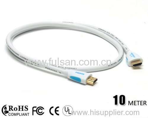 10M HDMI Cable 1080p support 3D and Ethernet
