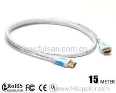 2014 hot sale high speed transmission hdmi cable 15m