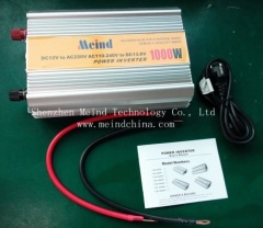 1000W Modified Sine Wave Built-In Charger DC to AC Power Inverter with Universal Socket