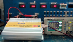 1000W Modified Sine Wave Built-In Charger DC to AC Power Inverter with Universal Socket