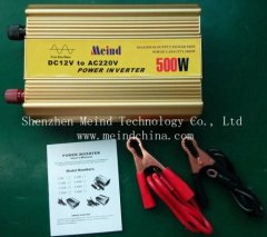Sufficient 500W Pure Sine Wave DC to AC Universal Socket Power Inverter