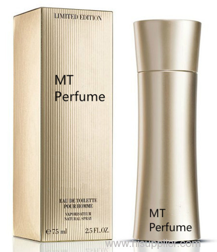 Men perfume with Golden Limited Edition