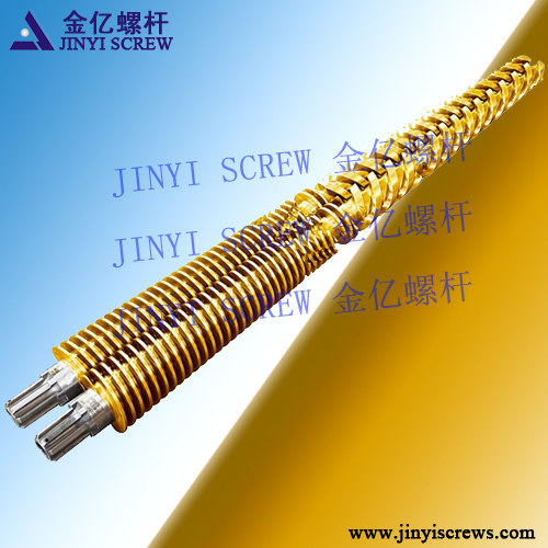Twin Screws for Pipe & Profile Extrusion