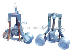 Conductor or Earth wire rope Grounding Roller