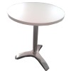fireproof restaurant dining tabe/ aluminum base dining table