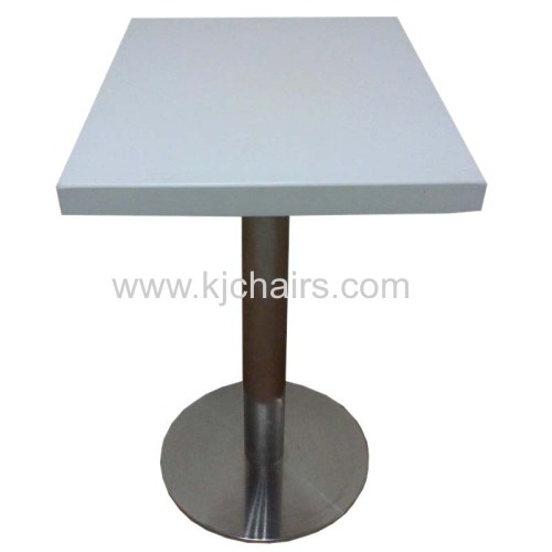 KFC fast food restaurant table in artificial stone