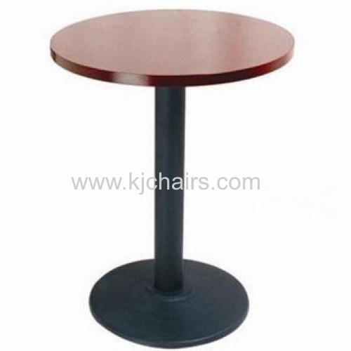 melamine top with PVC edge restaurant dining table 