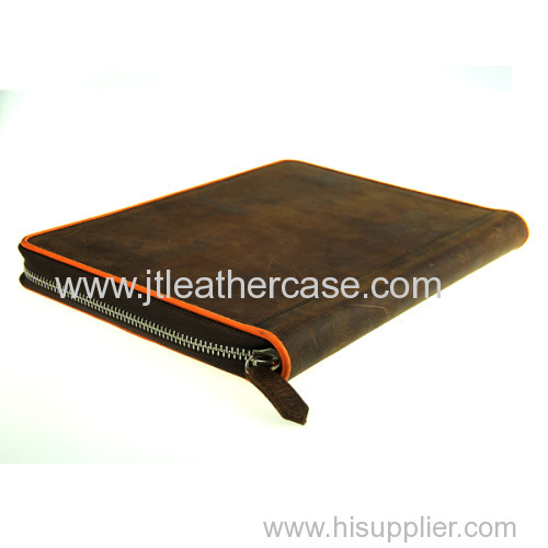 Luxury genuine leather briefecase for ipad Air