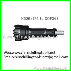 Spherical button DTH carbide mining drill bit