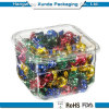 Transparent plastic candy box