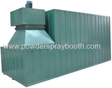 powder coating gas oven