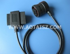 9p Deutsch truck cable to BMW9P diagnostic tools