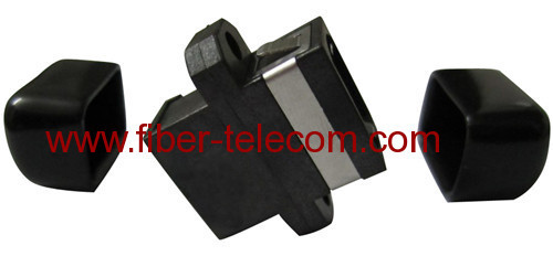 fiber adapter with ceramic sleeves