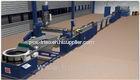 Flat Dripper Inlet Drip Irrigation Pipe Extrusion Line , 85kw Pipe Production Line
