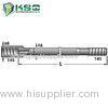 High Speed Round T45 Threaded Drill Rod With CNC Milling 5 Inch / 10 Inch