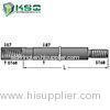 Tungsten Carbide ST68 Threaded Drill Rod / Tube Flushing Hole 30 mm