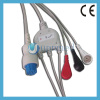 Datex one piece 3-lead ECG Cable