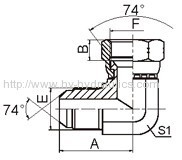 Hydraulic Fittings Hydraulic 37 JIC Adapters Male x Female