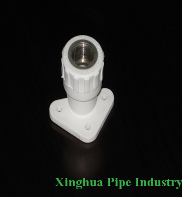 Female Elbow with Disk 20*1/2''-25*3/4'' ppr pipe fitting