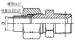 JIC 74° cone flared tube fittings