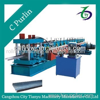 C purlin production line for sale with high quality made in China