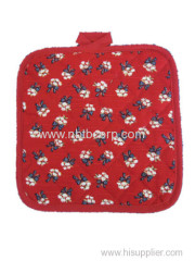 flower red Pot holder