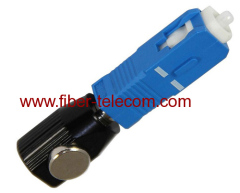 SC Bare Fiber Optic Adaptor