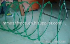 High Quality PVC-coated Razor Wire Mesh pvc razor barbed wire fencing