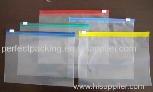 LDPE Slider Zipper Bags / Reclosable Bag