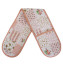 flower double oven mitt