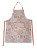 flower apron twill tabric apron