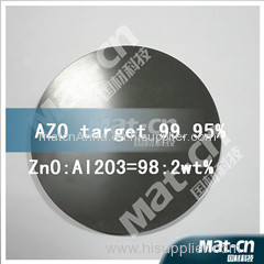 High Purity Sputtering Target ---- AZO Target