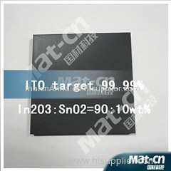 High Purity Sputtering Target ---- ITO target