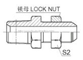 NPT male/ JIC male 74° cone bulkhead Adapter