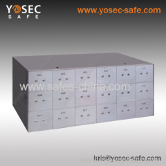 Stainless steel safe deposit boxes/Safe Deposit Boxes and Lockers/Teller Cash Tray Lockers